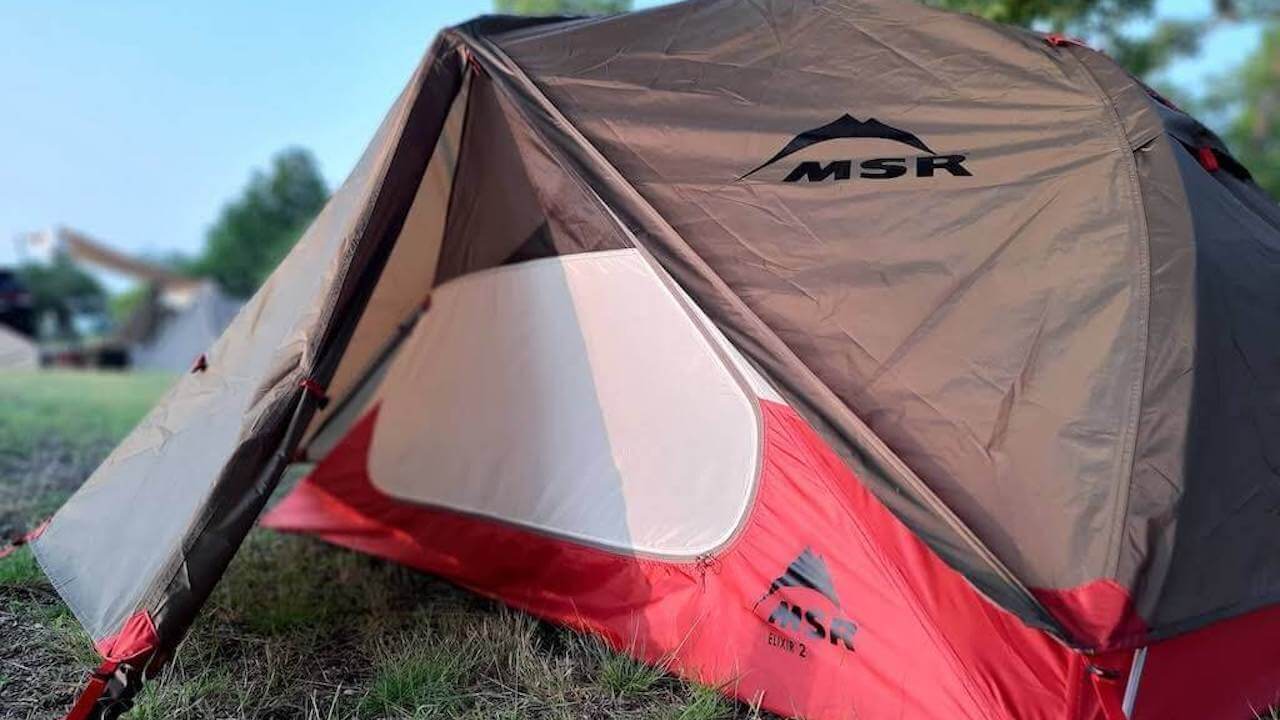 MSRのテント「エリクサー2グリーン」は、ソロキャンプにおすすめ